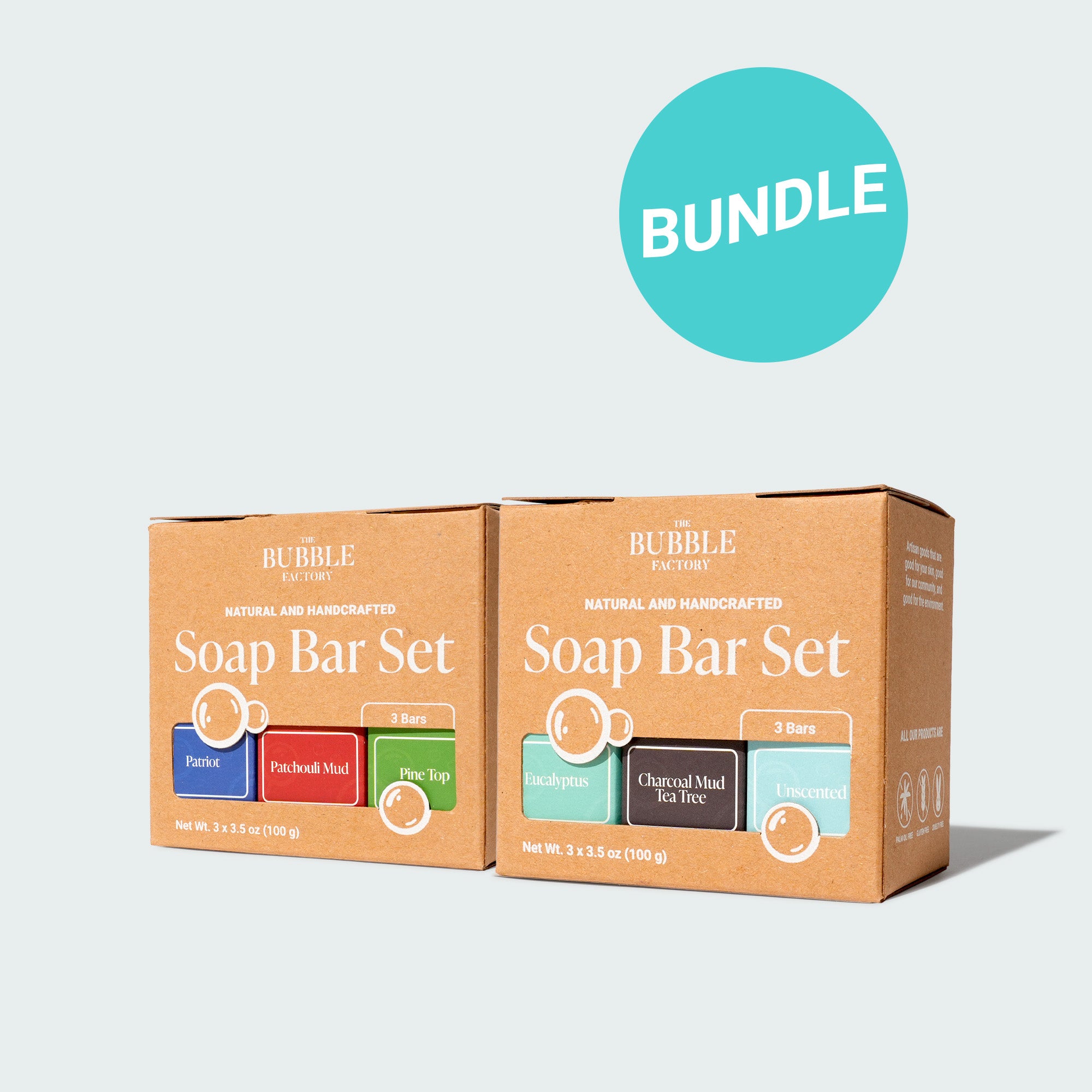 The Everyday American Natural Soap Bundle