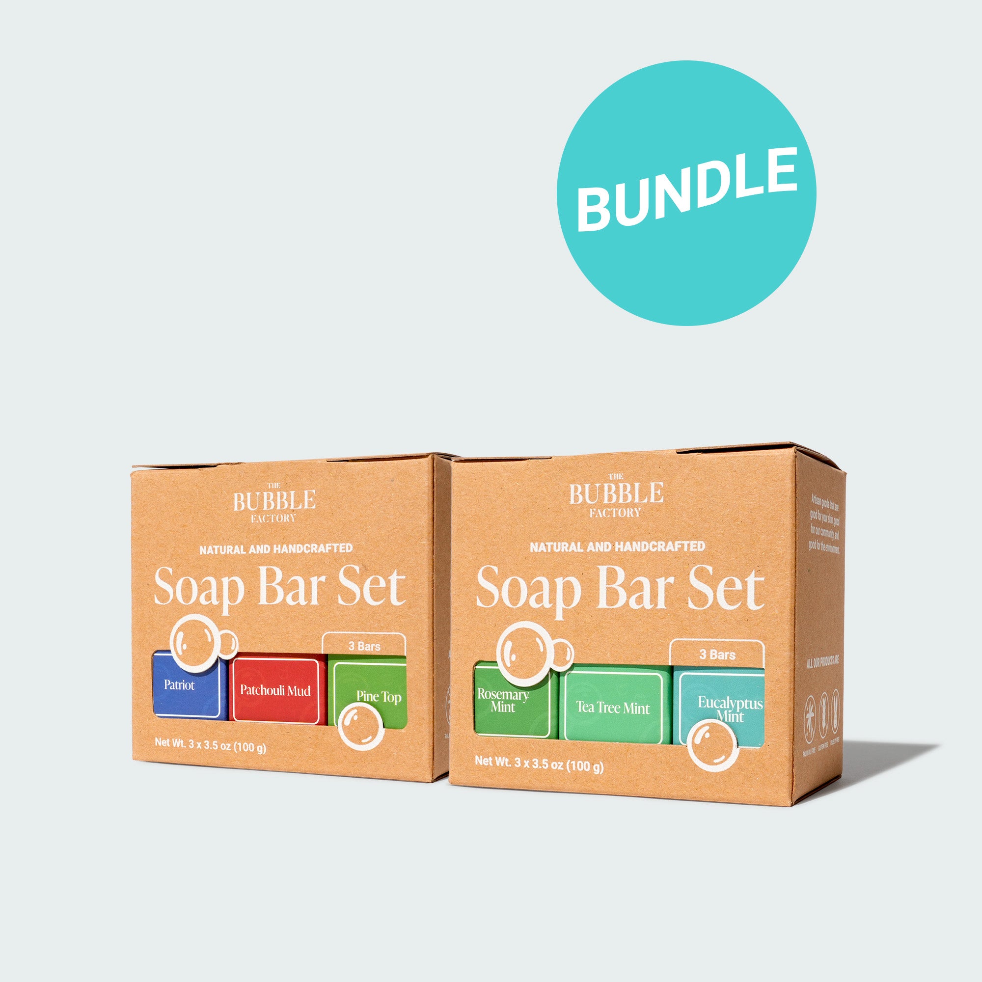 The Fresh Adventure Natural Soap Bundle