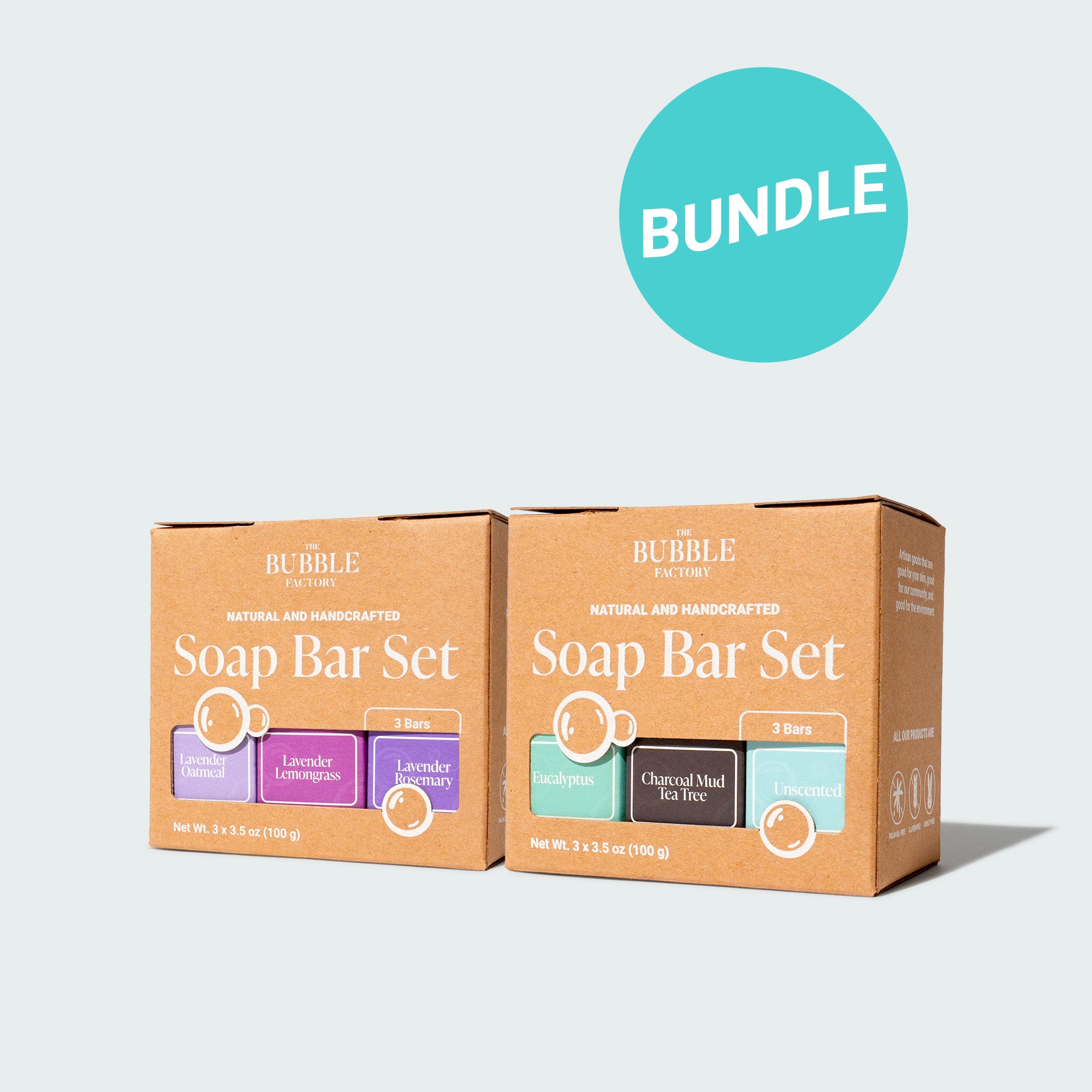 The Pure Serenity Natural Soap Bundle