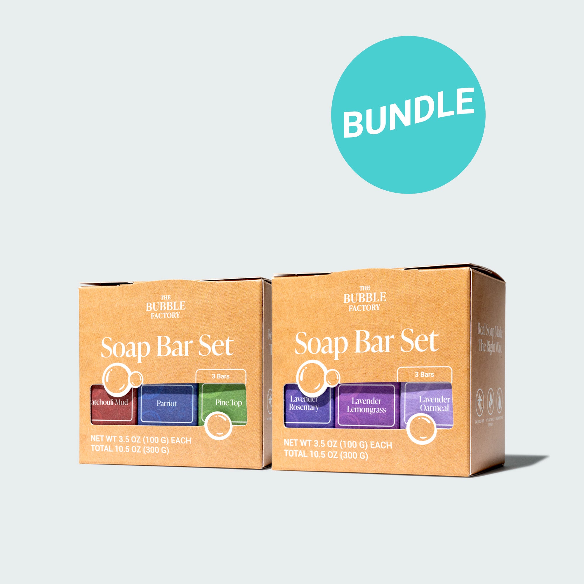 The His & Hers Natural Soap Bundle