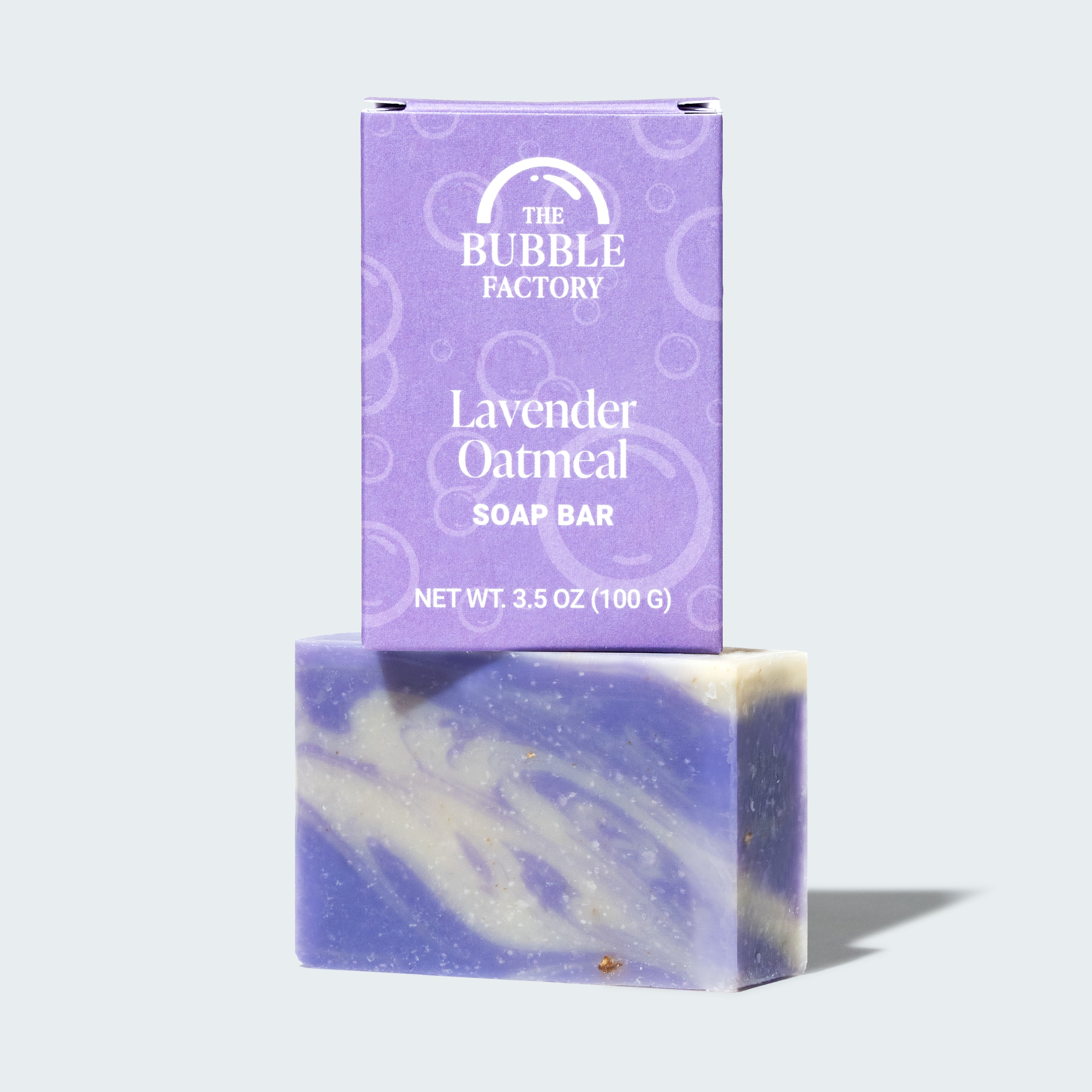 Lavender Oatmeal Natural Essential Oil Soap Bar