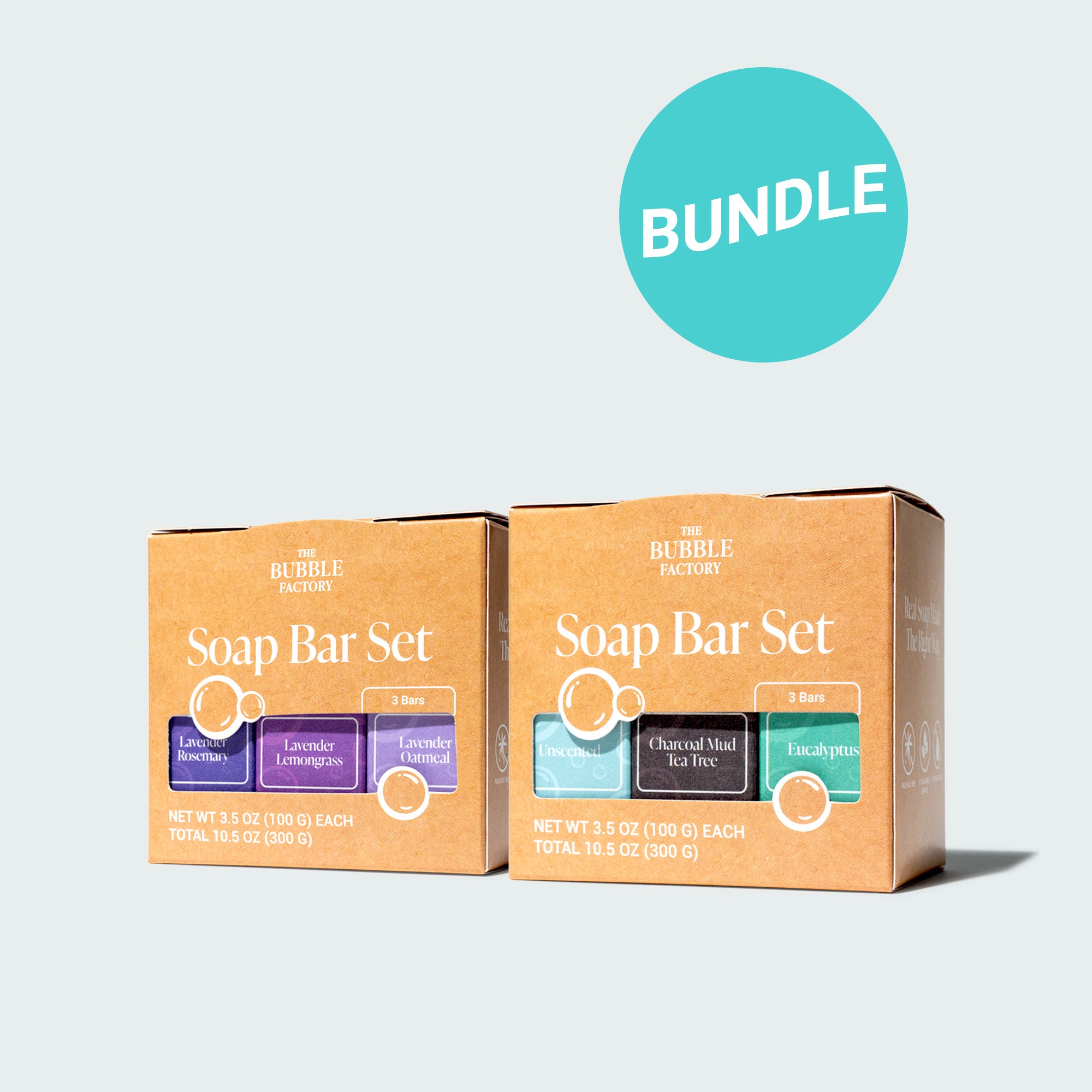 The Pure Serenity Natural Soap Bundle