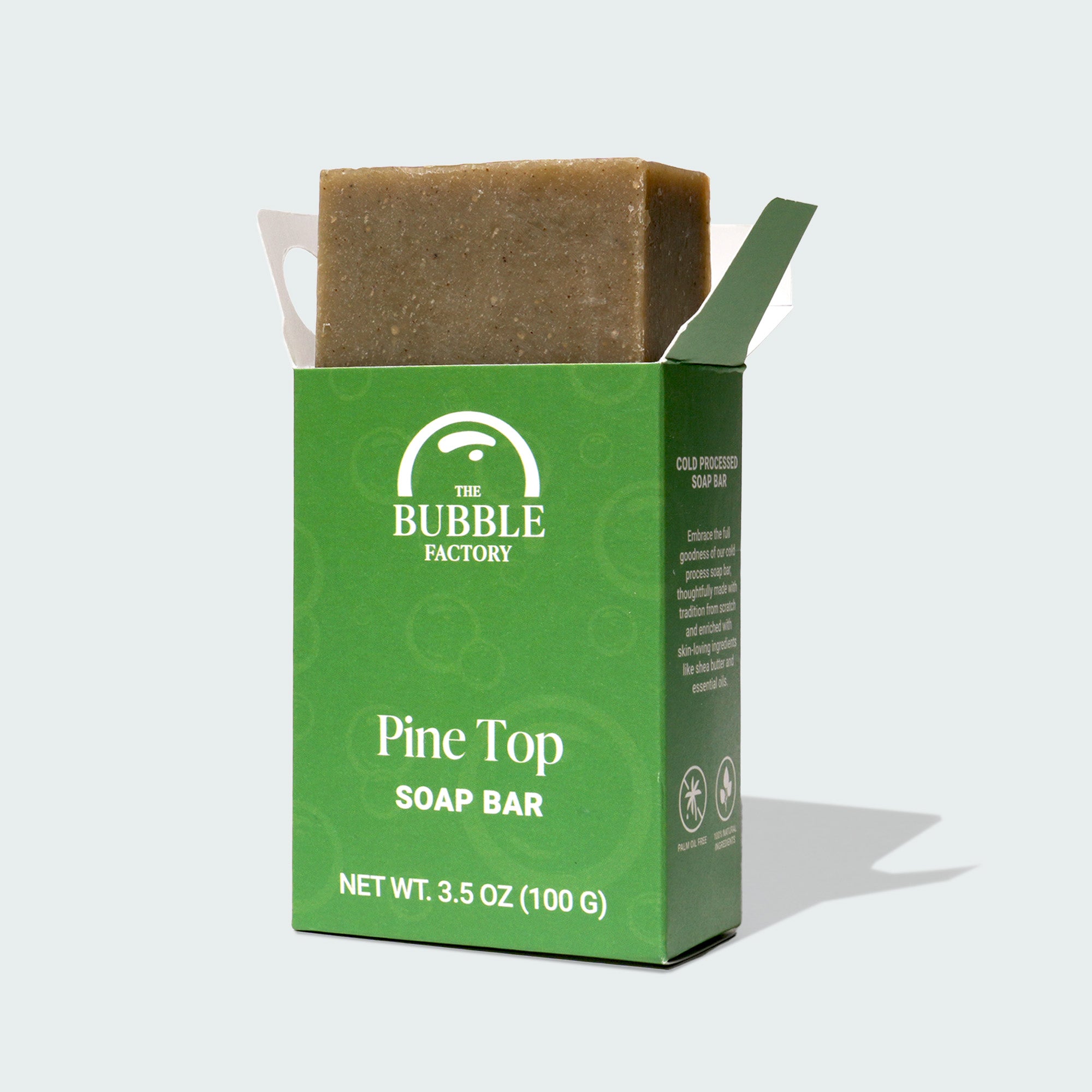 Pine Top Natural Essential Oil Soap Bar