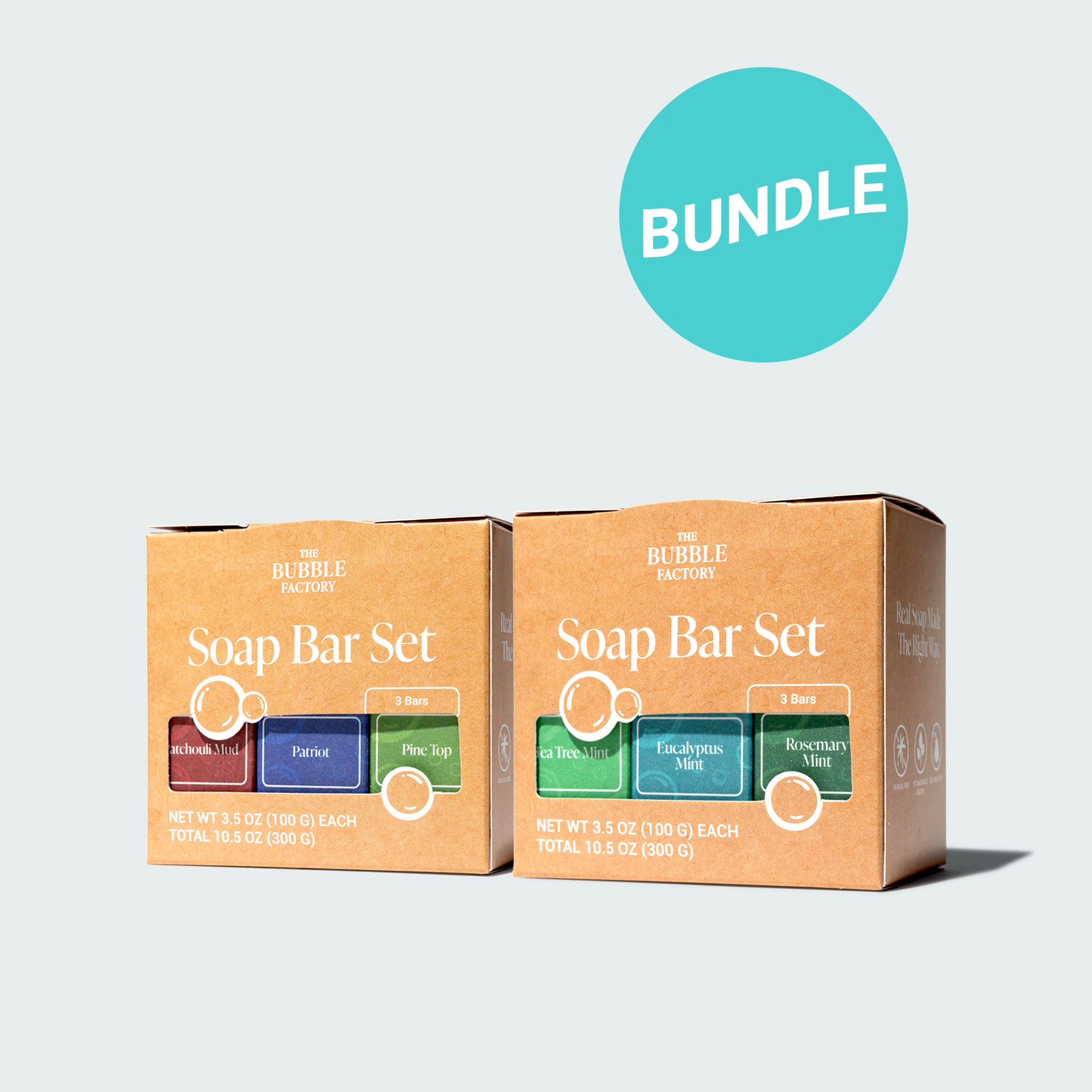 The Fresh Adventure Natural Soap Bundle